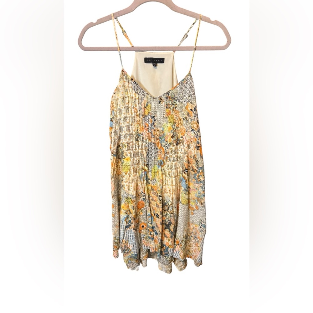 Sanctuary Spring Mini Fling Floral Slip Dress Medium Boho